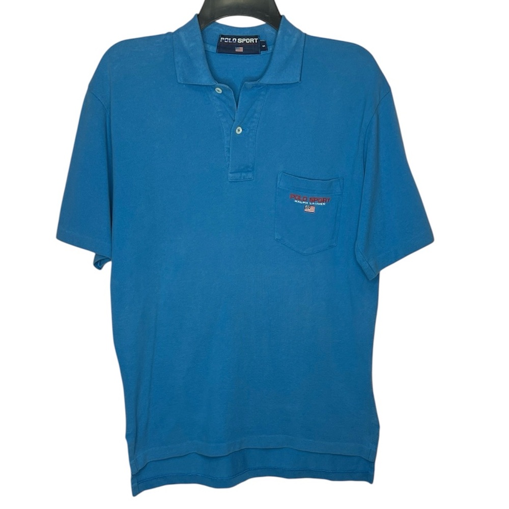 Polo Sport Blue Men’s Polo Shirt. Size S